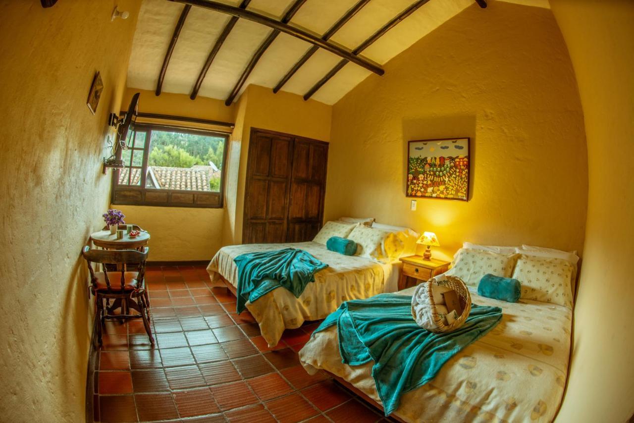 Hotel Termales El Batan Cuítiva Esterno foto