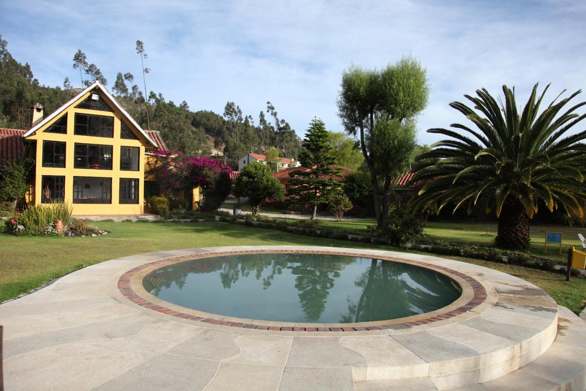 Hotel Termales El Batan Cuítiva Esterno foto